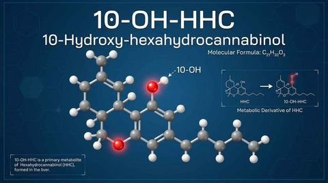 10-OH-HHC: qué es, características, efectos y situación legal